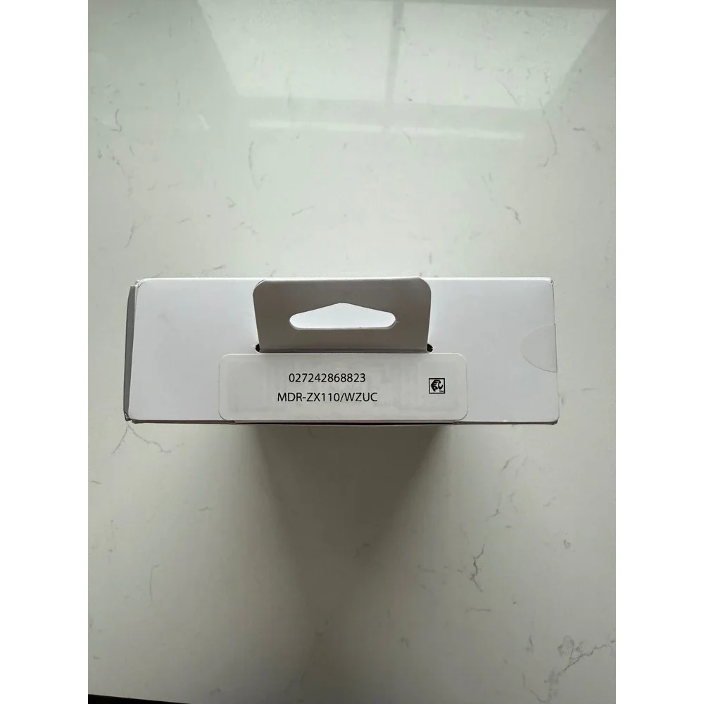 Sony MDR-ZX110 Wired On-Ear Headphones‎ - White - NWB